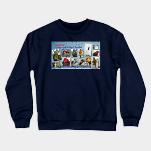 August banner Crewneck Sweatshirt